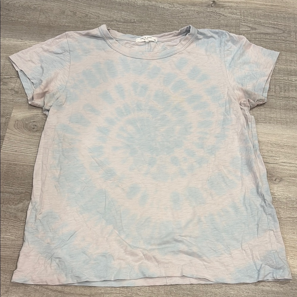 Blue Tie-Dye Women’s Top